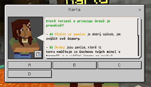 Ve světě Minecraftu je učení zábavnější