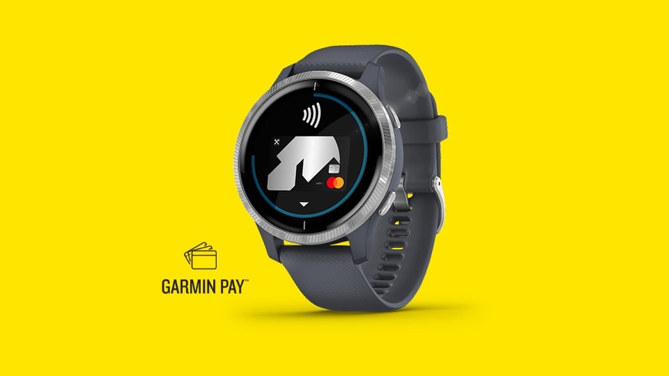 Platby hodinkami Garmin Pay