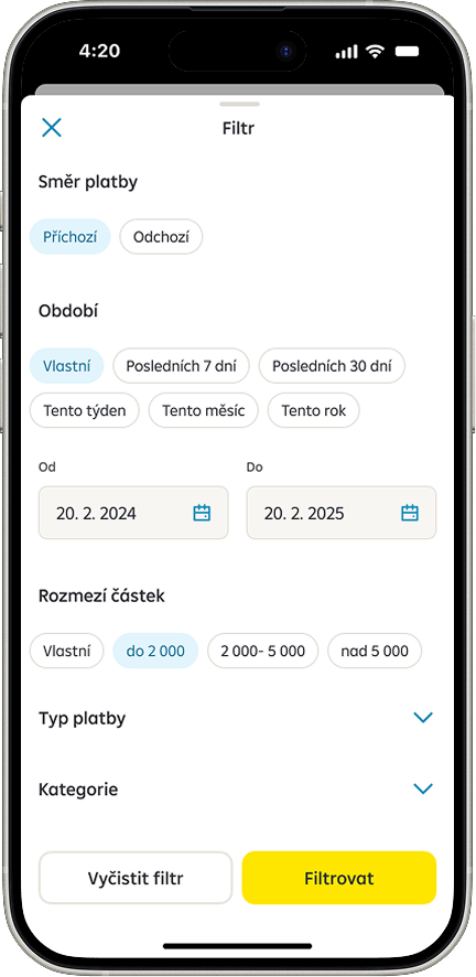 Transaction Filtering