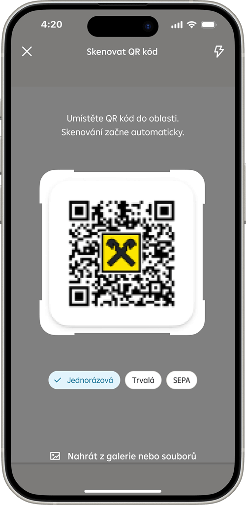 QR platba